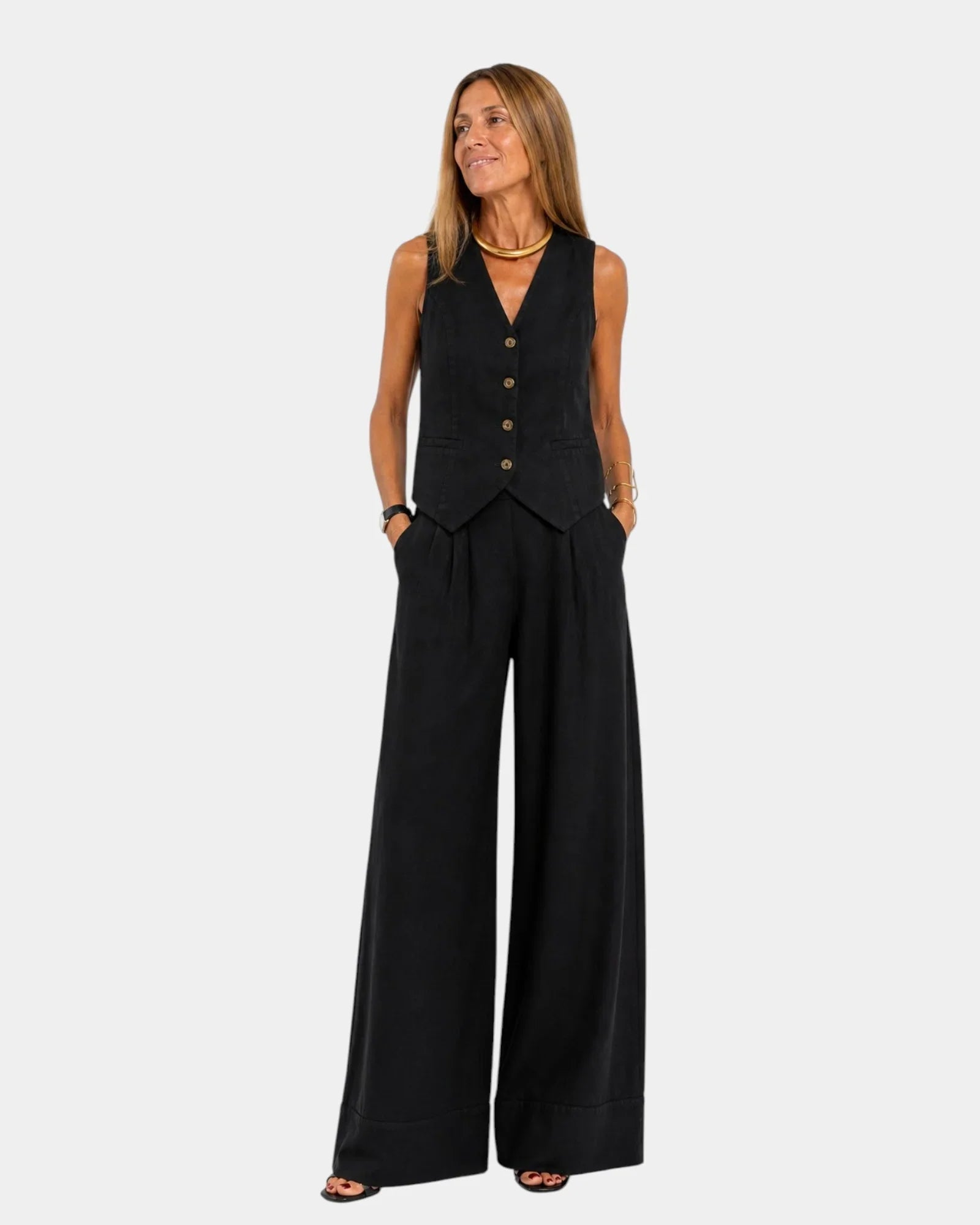 Assia | Ensemble ohne Ärmel und Hose