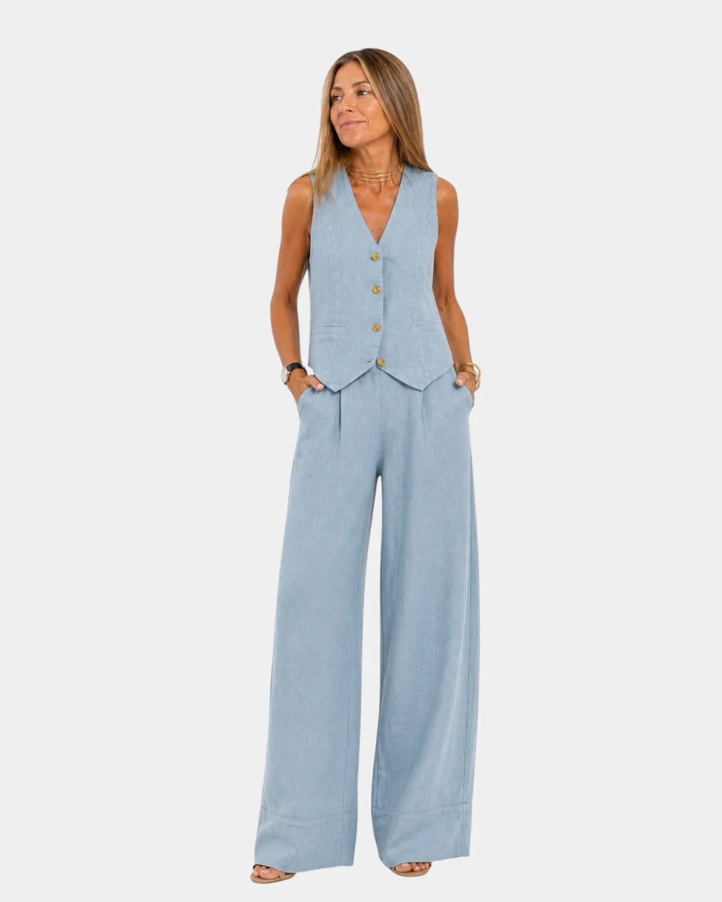 Assia | Ensemble ohne Ärmel und Hose