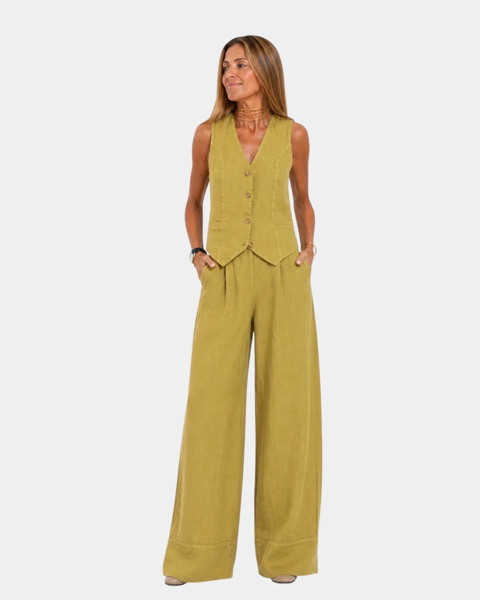 Assia | Ensemble ohne Ärmel und Hose