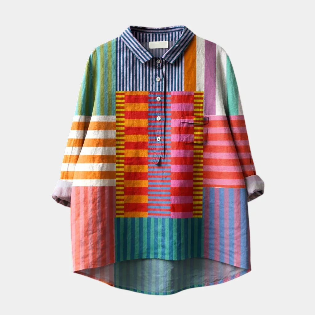 Fiorella | Gemusterte Bluse