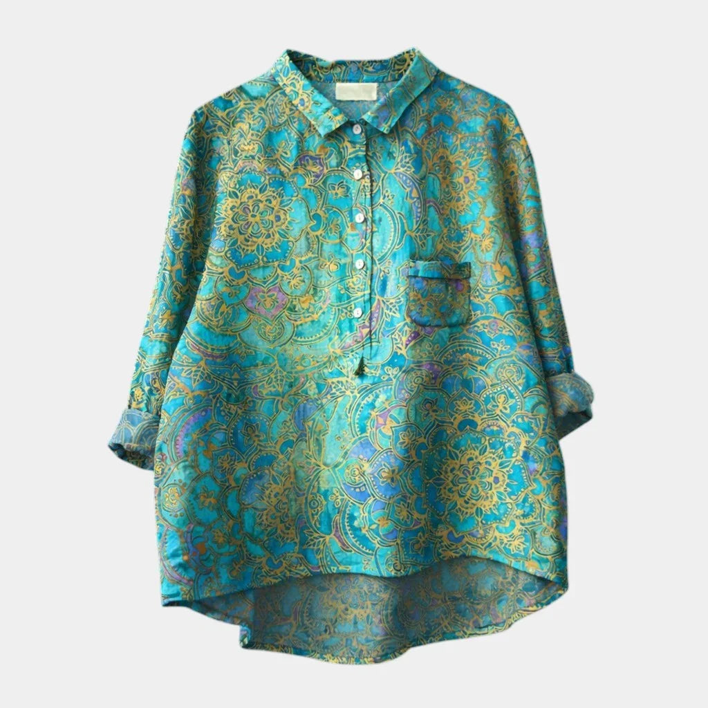 Simona | Gemusterte Bluse