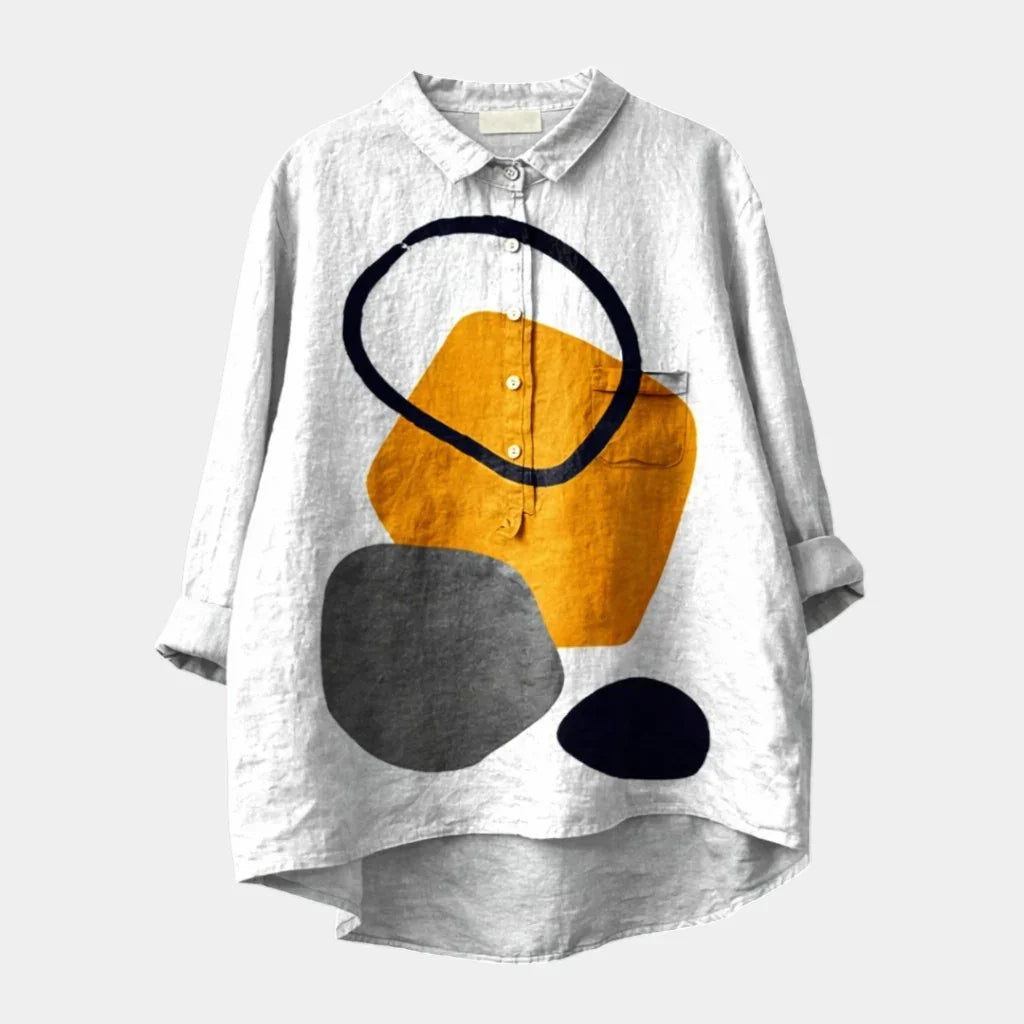 Serena | Gemusterte Bluse