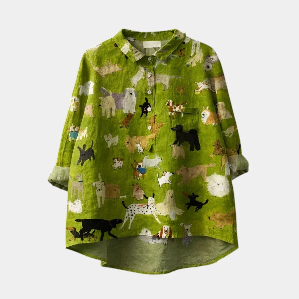 Lavinia | Gemusterte Chemise