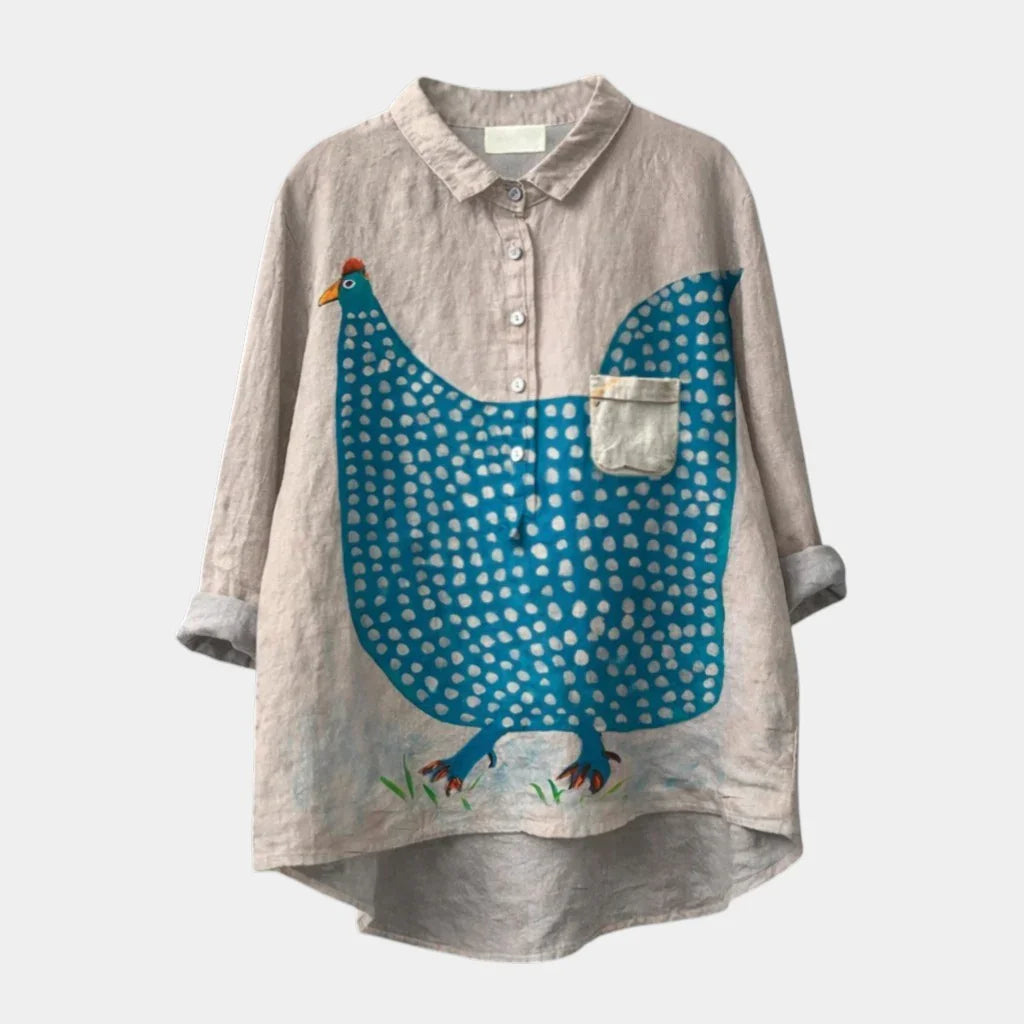 Noemi | Gemusterte Bluse