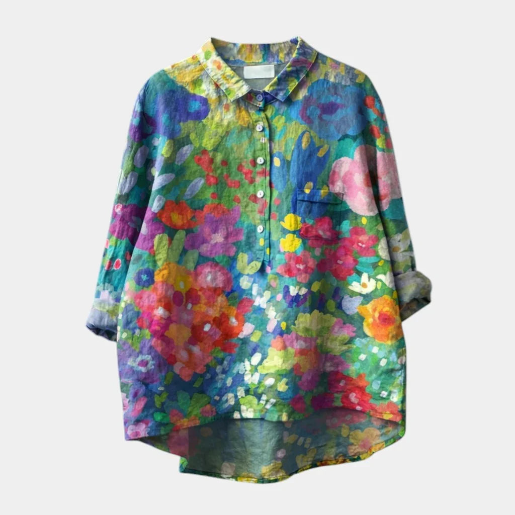 Renata | Gemusterte Bluse