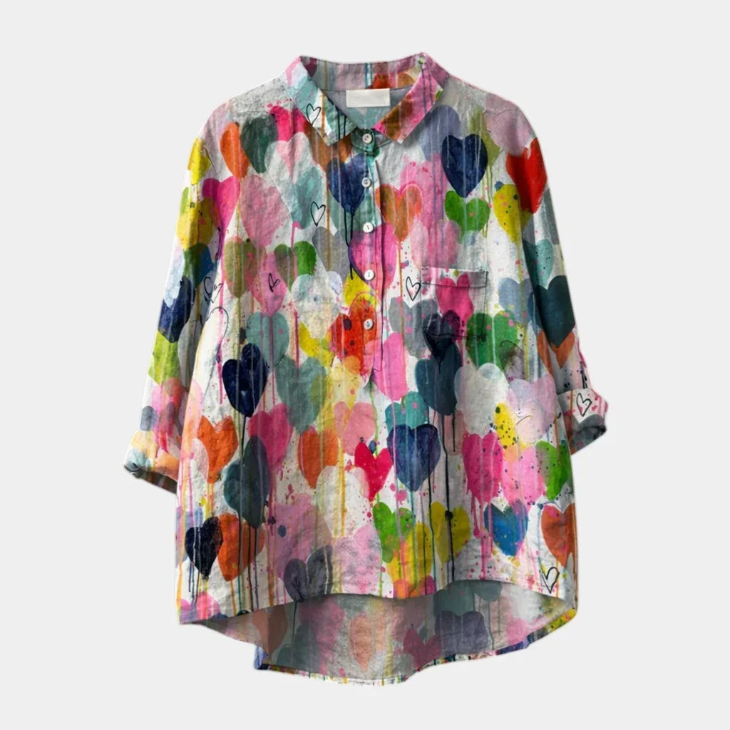 Carlotta | Gemusterte Chemise
