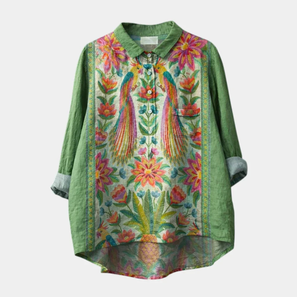 Rachele | Gemusterte Bluse