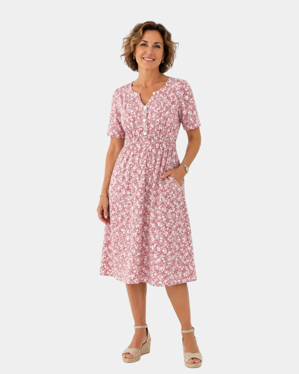 Iséa | Midikleid mit Blumenmuster