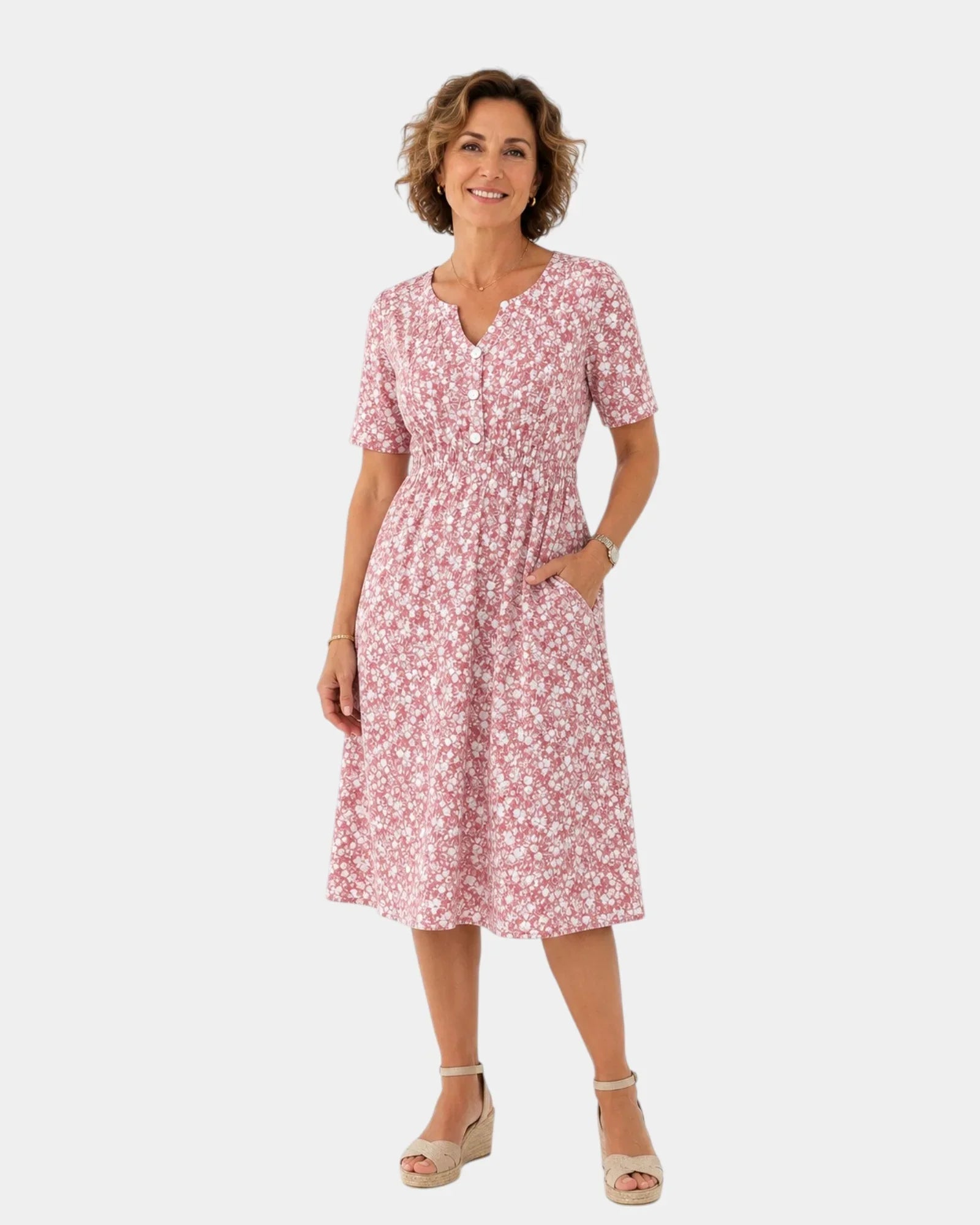 Iséa | Midikleid mit Blumenmuster