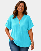 Alwena | Bluse mit V-Ausschnitt