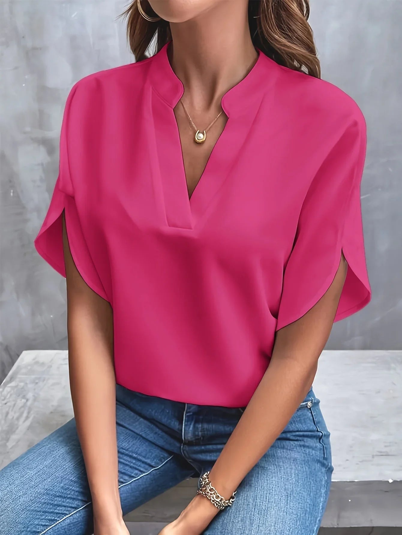 Vivian | Vielseitige Eleganz Bluse