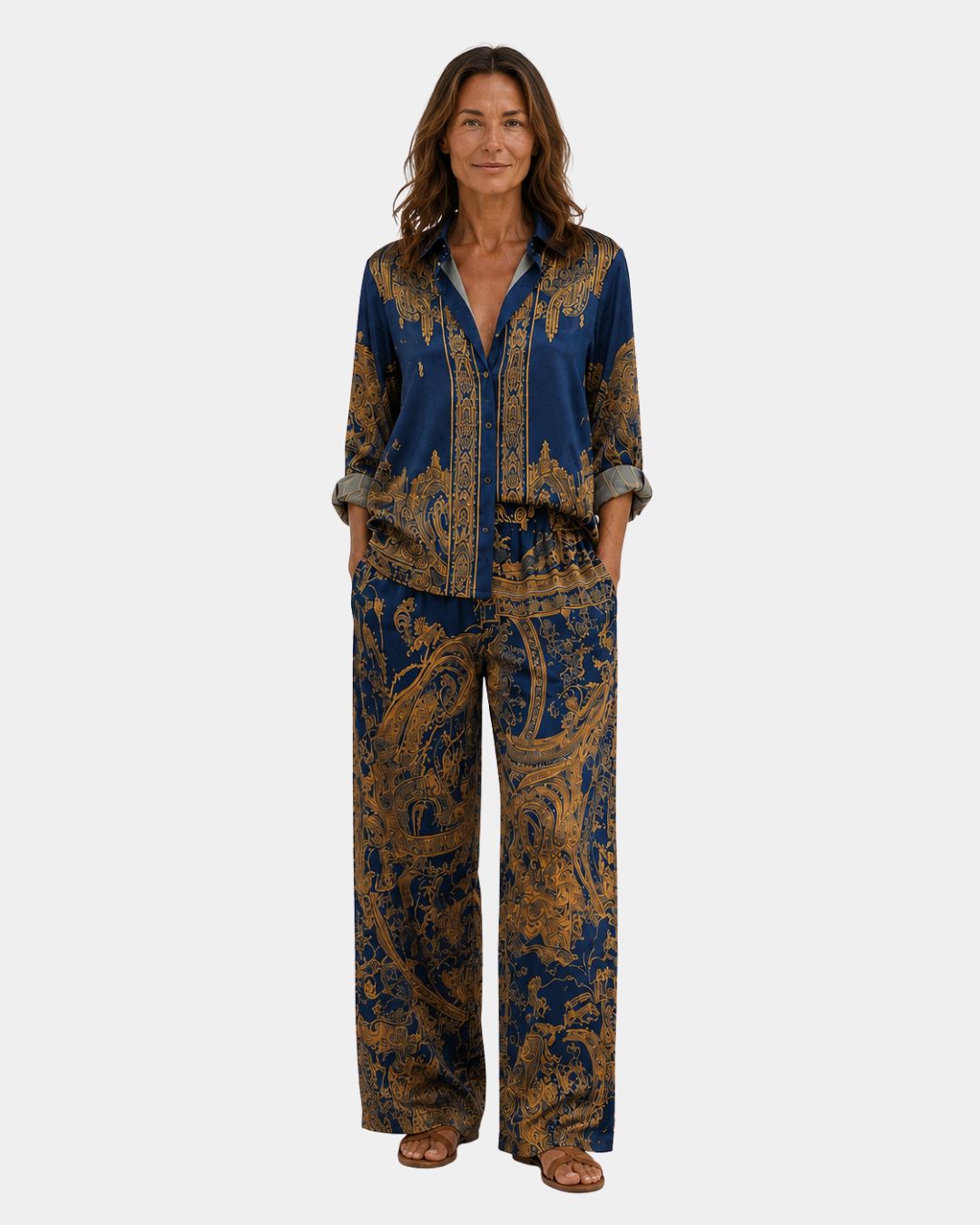Annonciade | Ensemble mit elegantem Muster