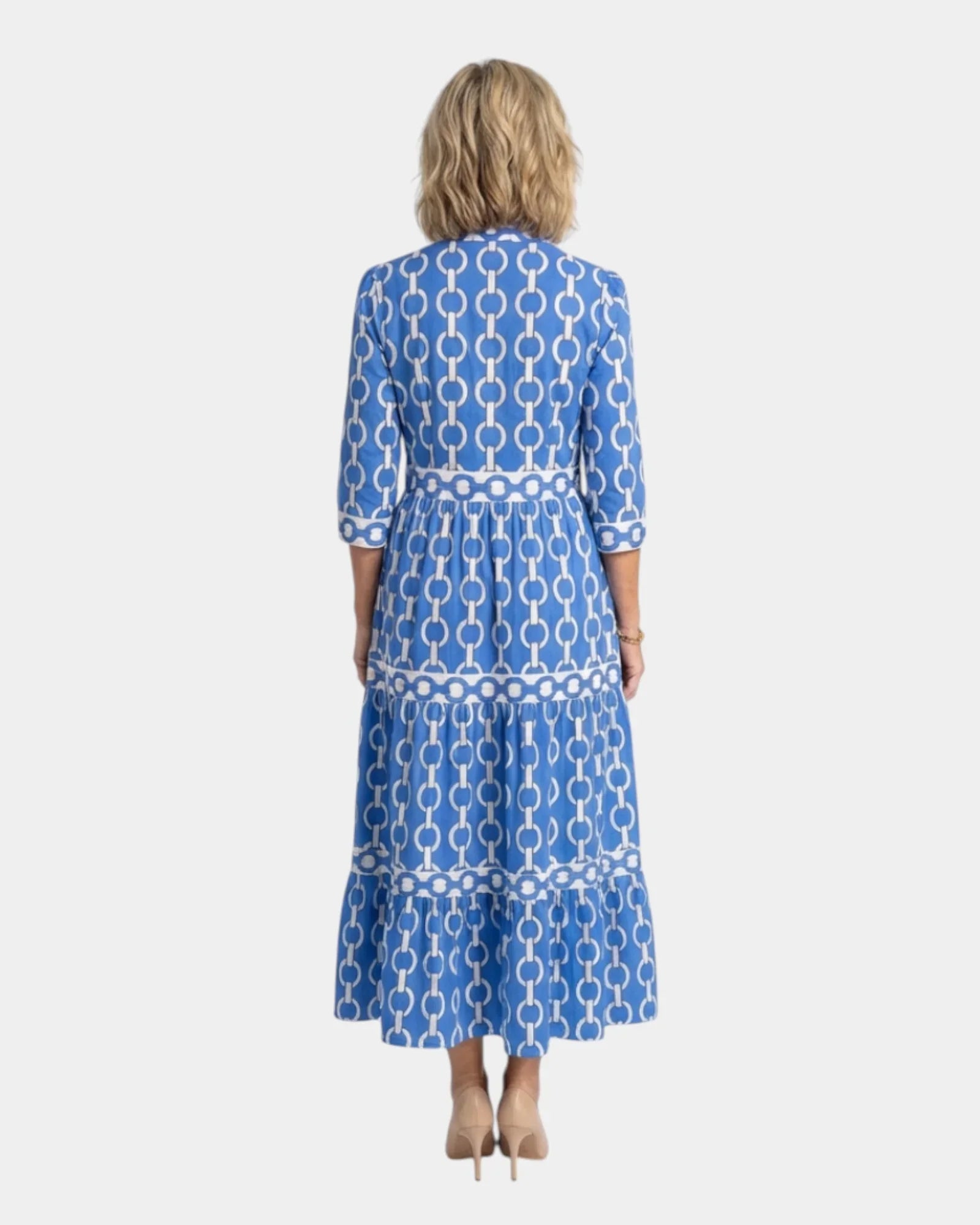 Yamina | Midi-Kleid mit Ärmeln