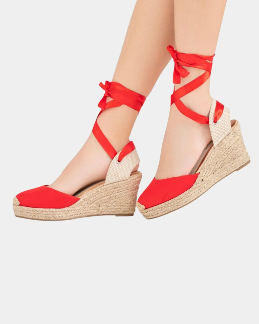 Denise | Espadrilles mit hohen Absätzen