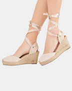 Denise | Espadrilles mit hohen Absätzen