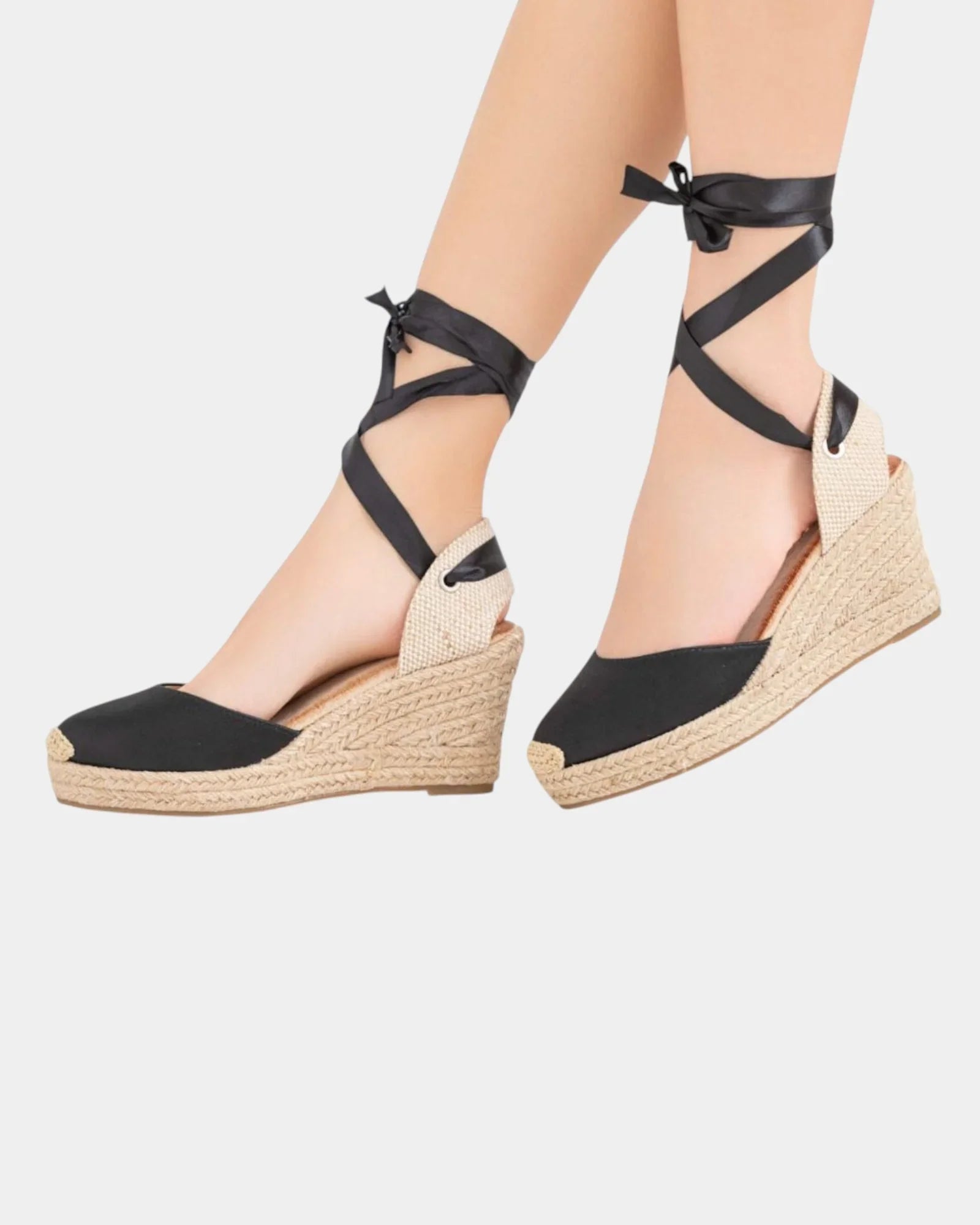 Denise | Espadrilles mit hohen Absätzen