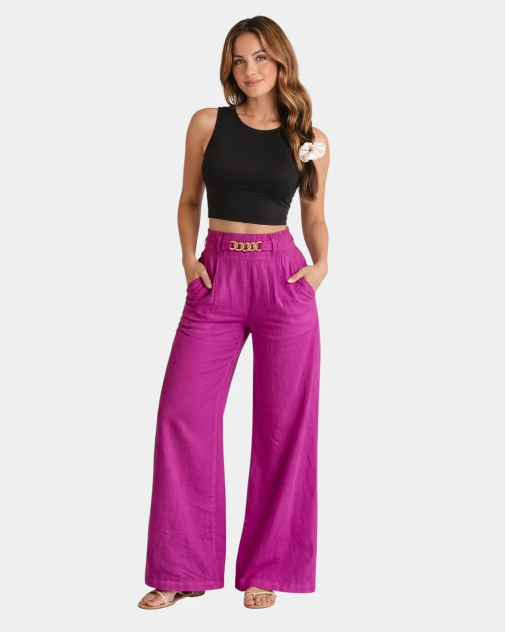 Audrey | Elegante weite Hose