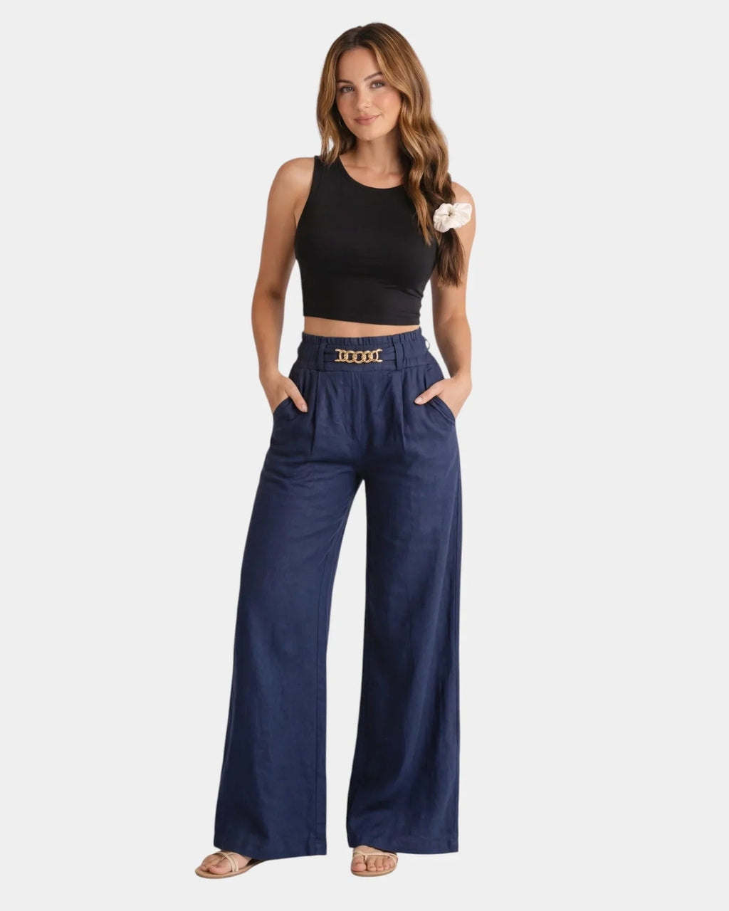 Audrey | Elegante weite Hose