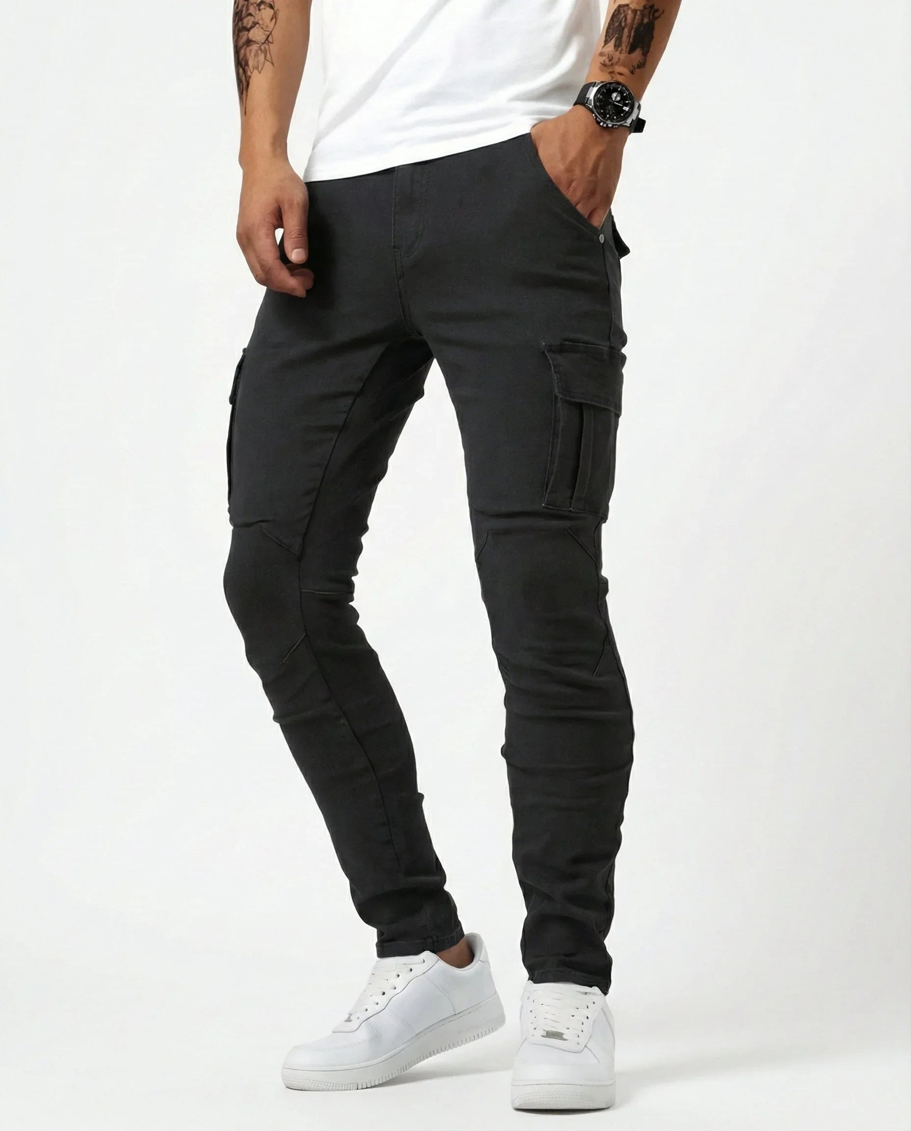 Jean | Elastische Cargo-Hose