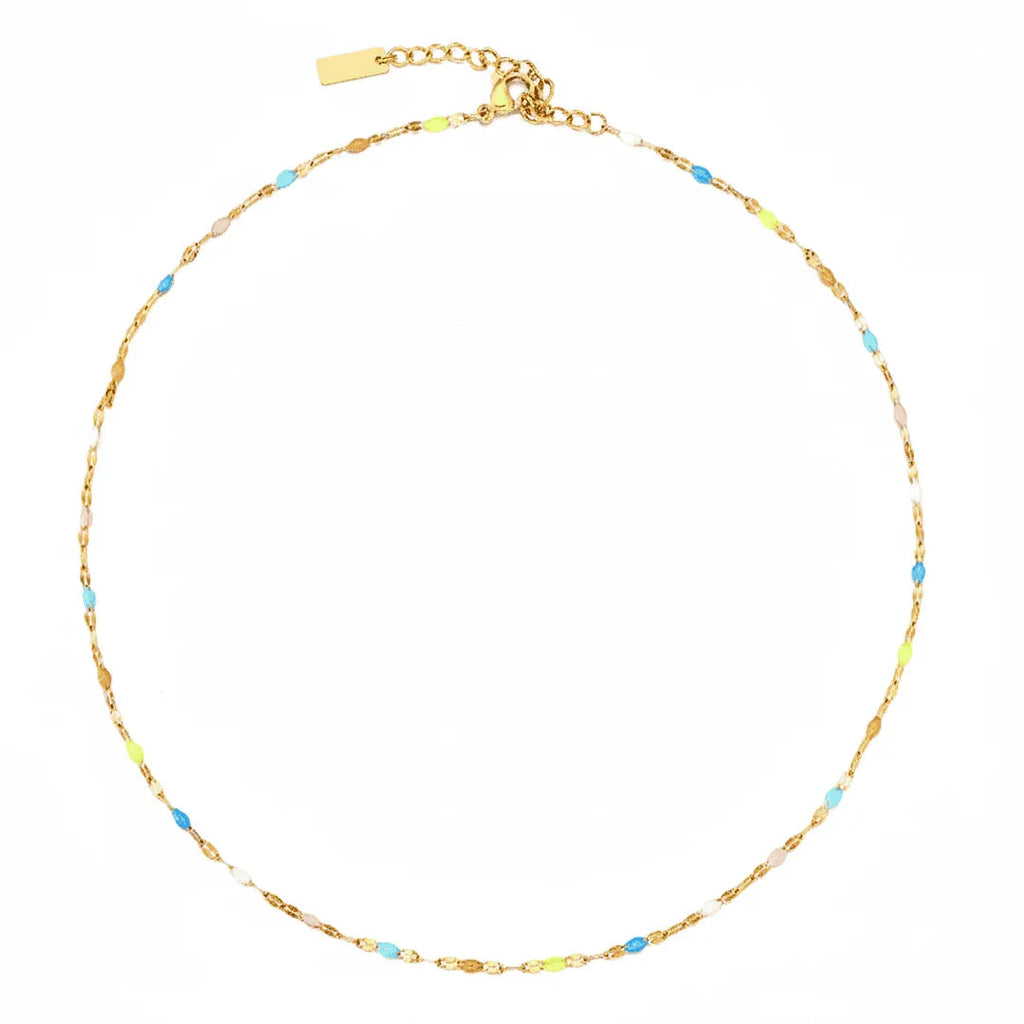 Noémie | Zarter Choker Farbexplosion