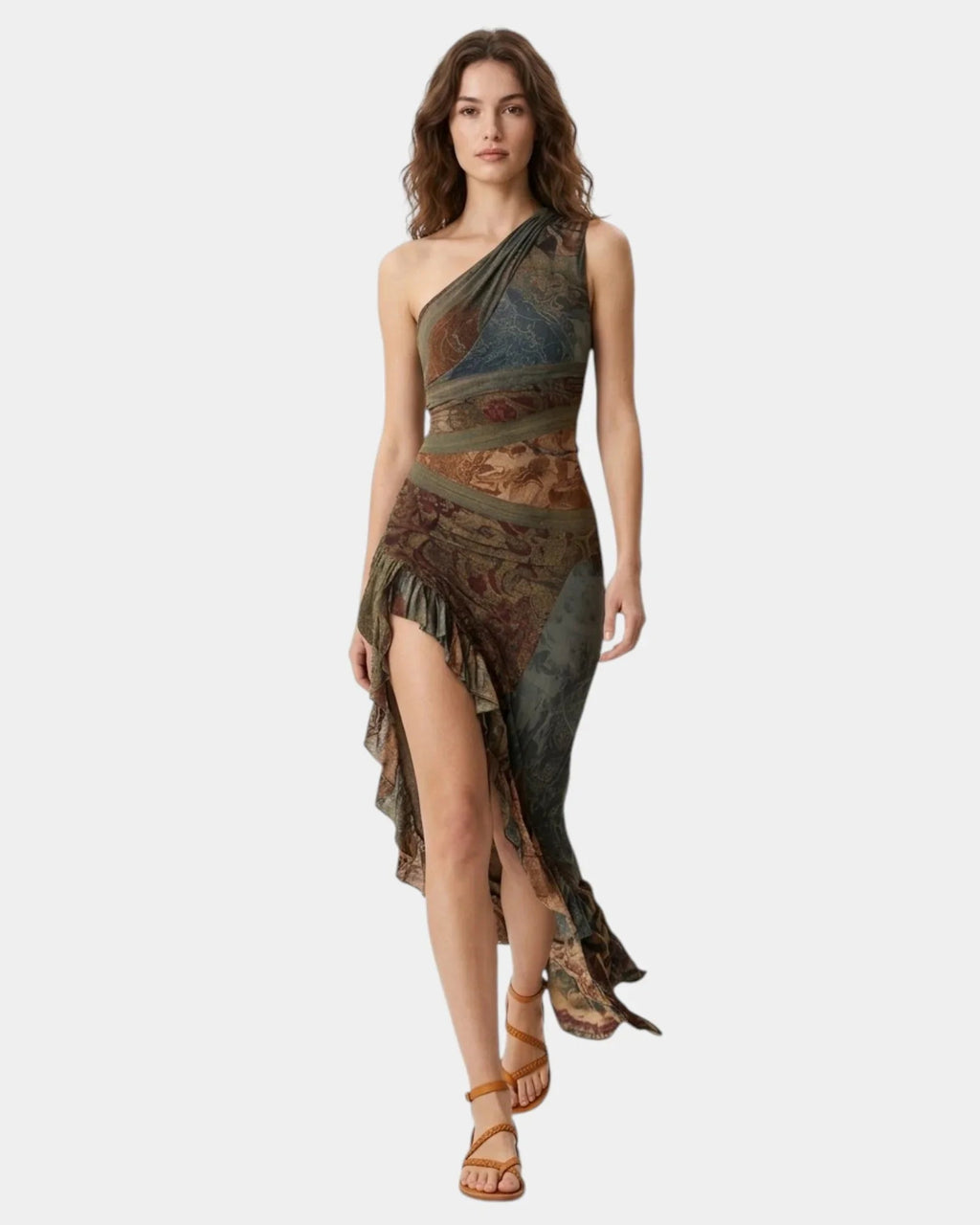 Cyrielle | Kleid mit ethnischem Druck