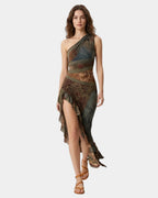 Cyrielle | Kleid mit ethnischem Druck