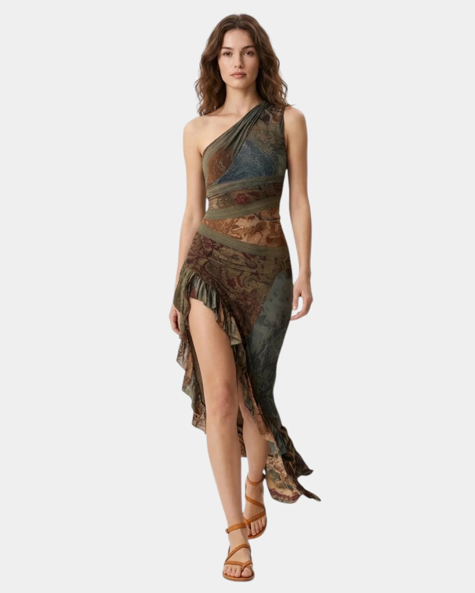 Cyrielle | Kleid mit ethnischem Druck