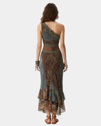 Cyrielle | Kleid mit ethnischem Druck