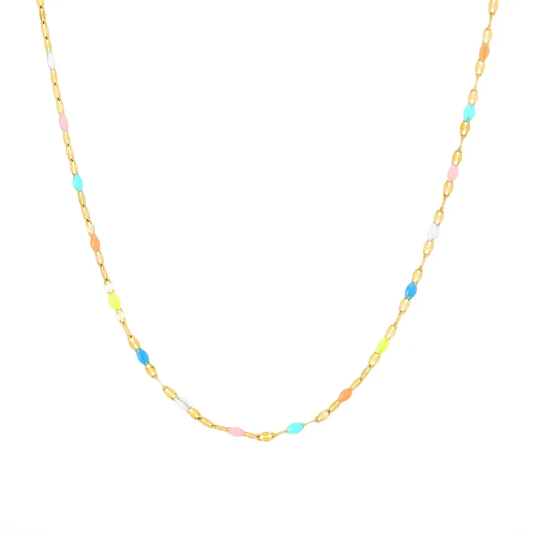 Noémie | Zarter Choker Farbexplosion