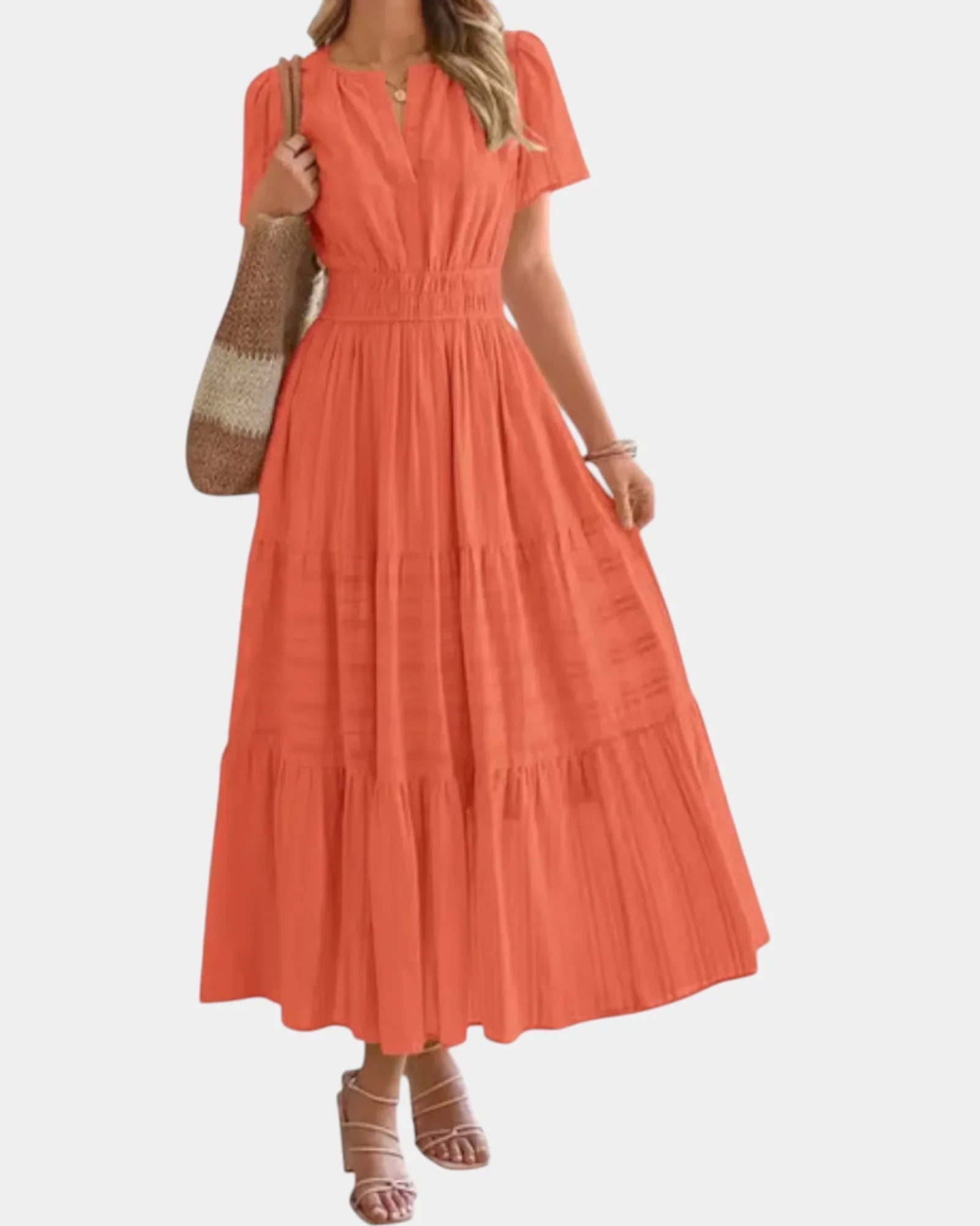 Vianney | Lässiges Maxikleid