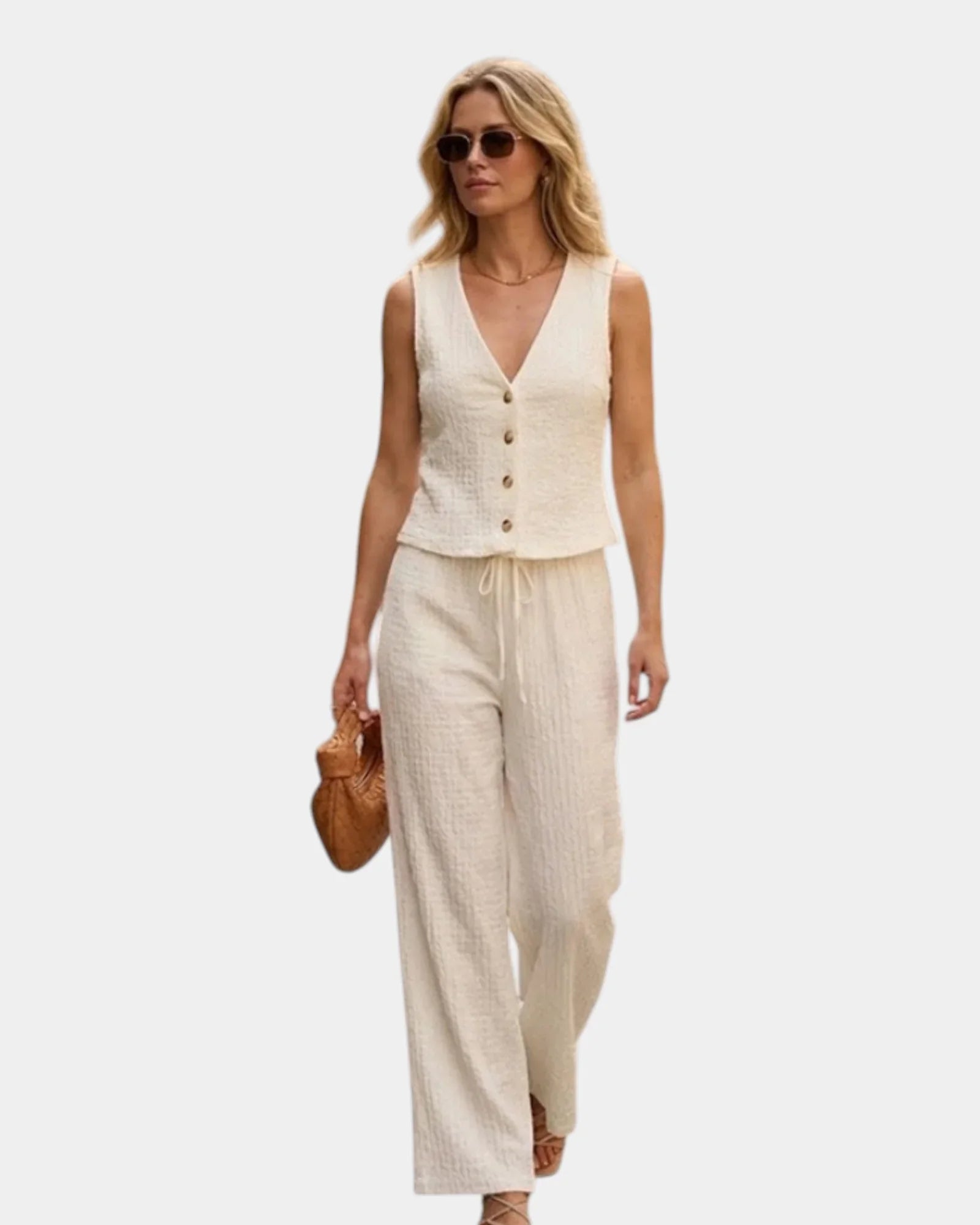 Vivette | Elegantes Ensemble aus Hose und Oberteil