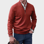 Malik | Eleganter Pullover mit Reißverschluss
