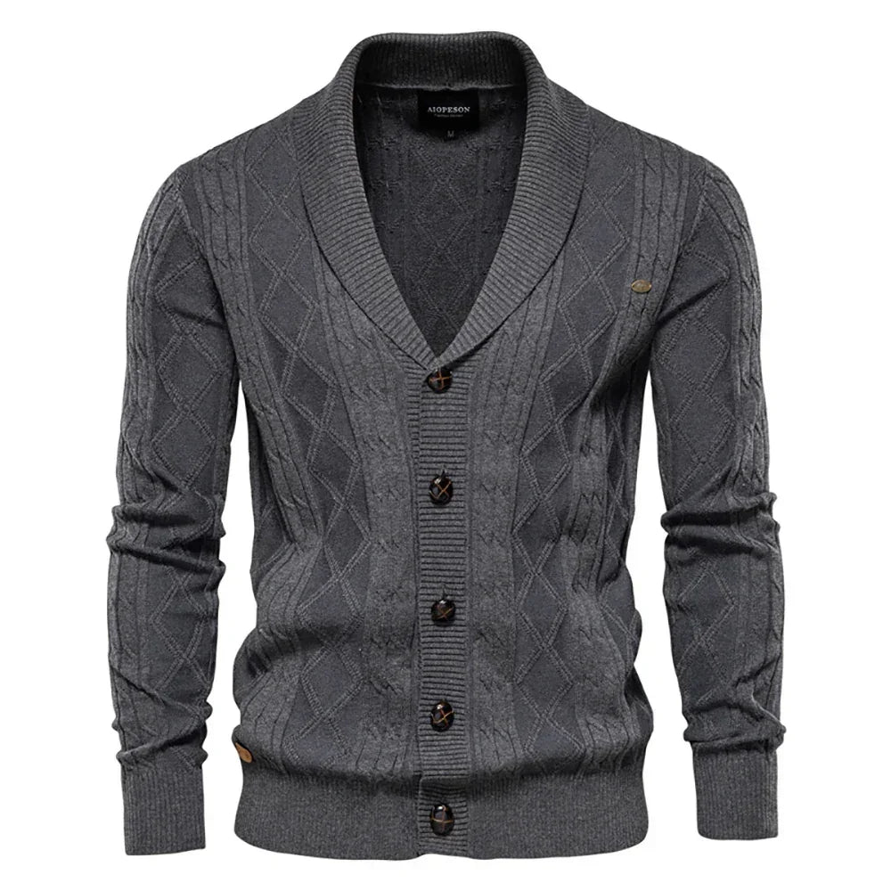 Beeckhoven | Herren Cardigan mit Knöpfen