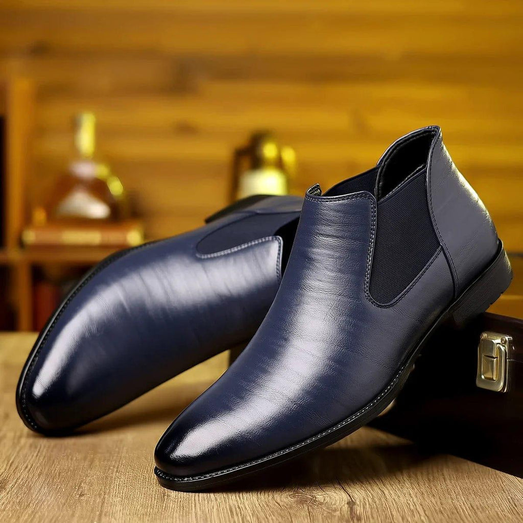 Simon | Elegante Leder-Stiefeletten