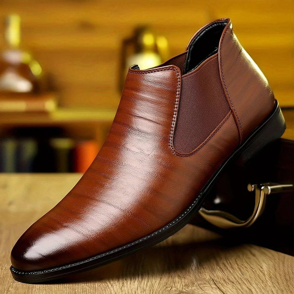 Simon | Elegante Leder-Stiefeletten