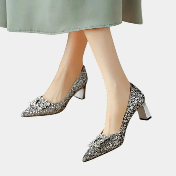 Gloria | Glitzernde Pumps