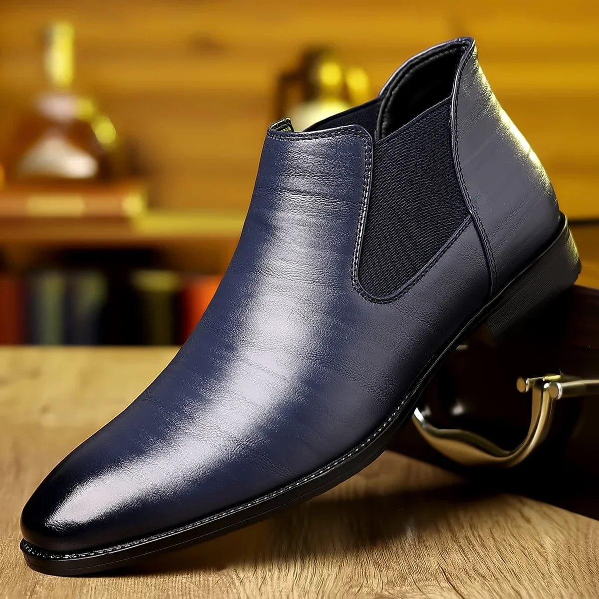 Simon | Elegante Leder-Stiefeletten