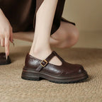 Mary Janes | Eleganter Leder-Schuh