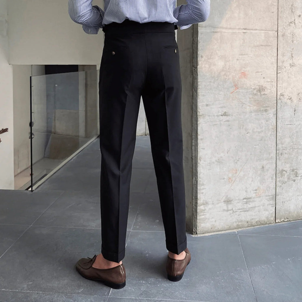 Edward | Elegante Hochtaillen-Hosen