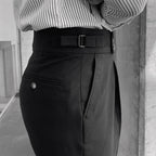 Edward | Elegante Hochtaillen-Hosen