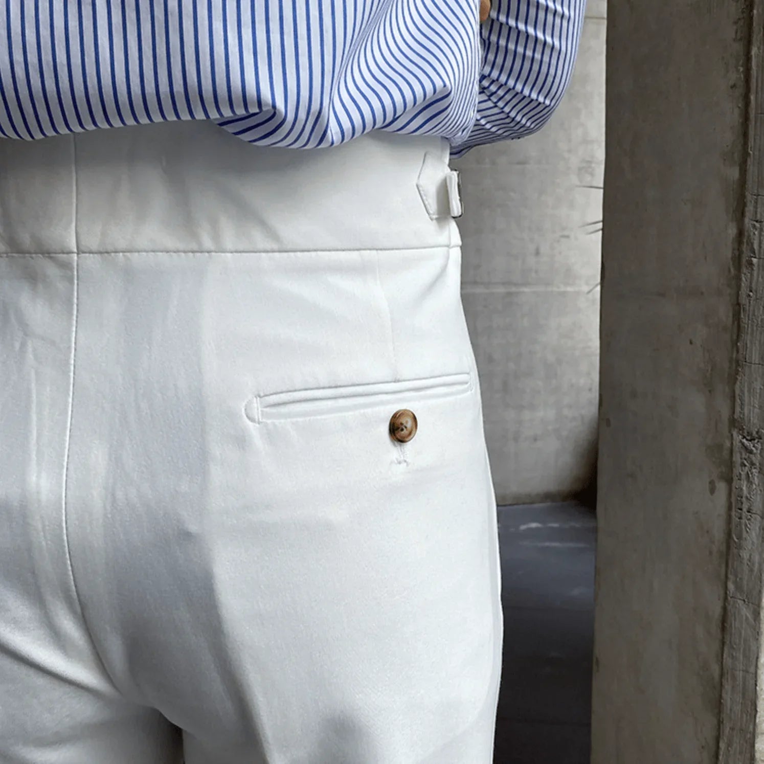 Edward | Elegante Hochtaillen-Hosen