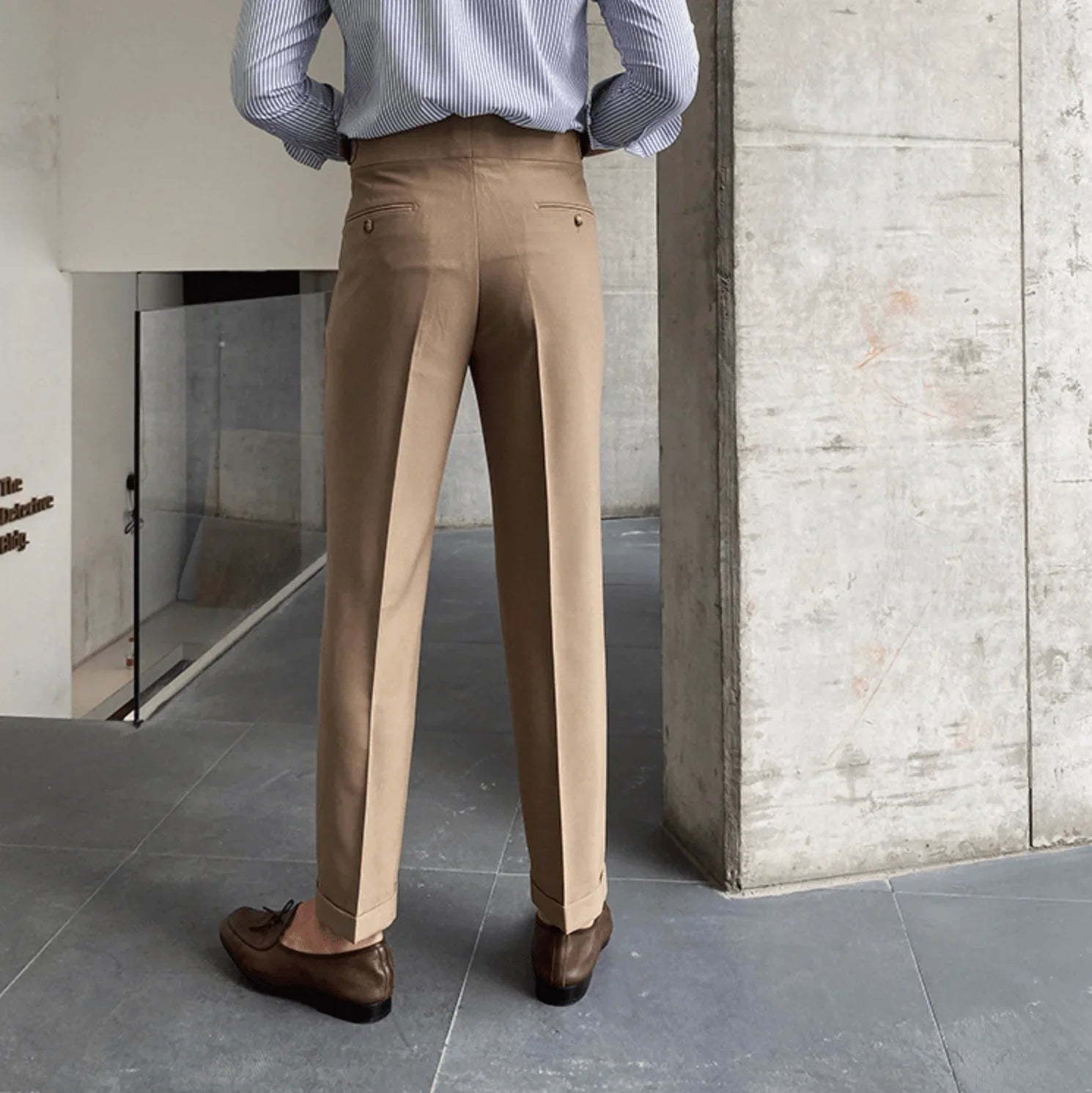 Edward | Elegante Hochtaillen-Hosen