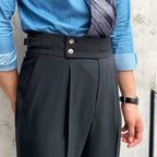 Edward | Elegante Hochtaillen-Hosen