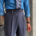 Edward | Elegante Hochtaillen-Hosen