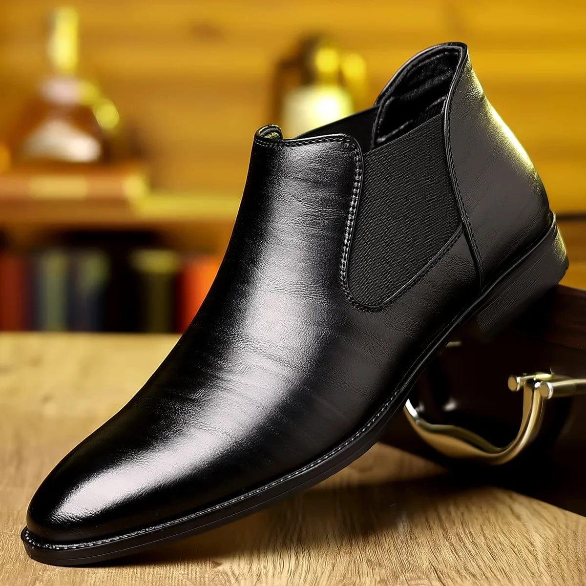 Simon | Elegante Leder-Stiefeletten