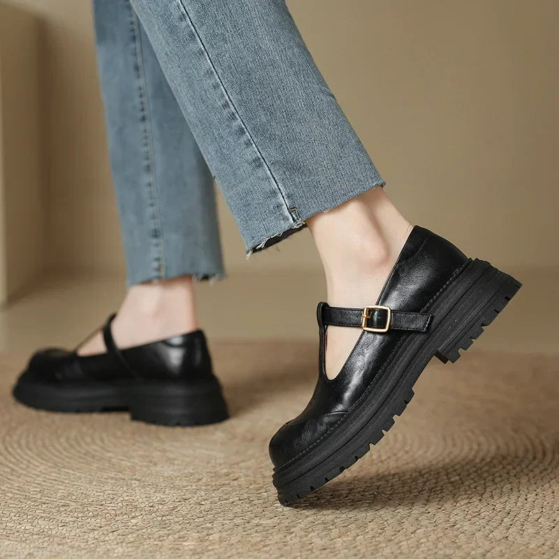Mary Janes | Eleganter Leder-Schuh