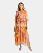 Gilda | Kleid mit Bindegürtel
