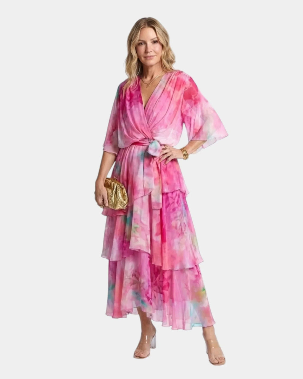 Gilda | Kleid mit Bindegürtel