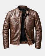Bastien | Vintage-Lederjacke