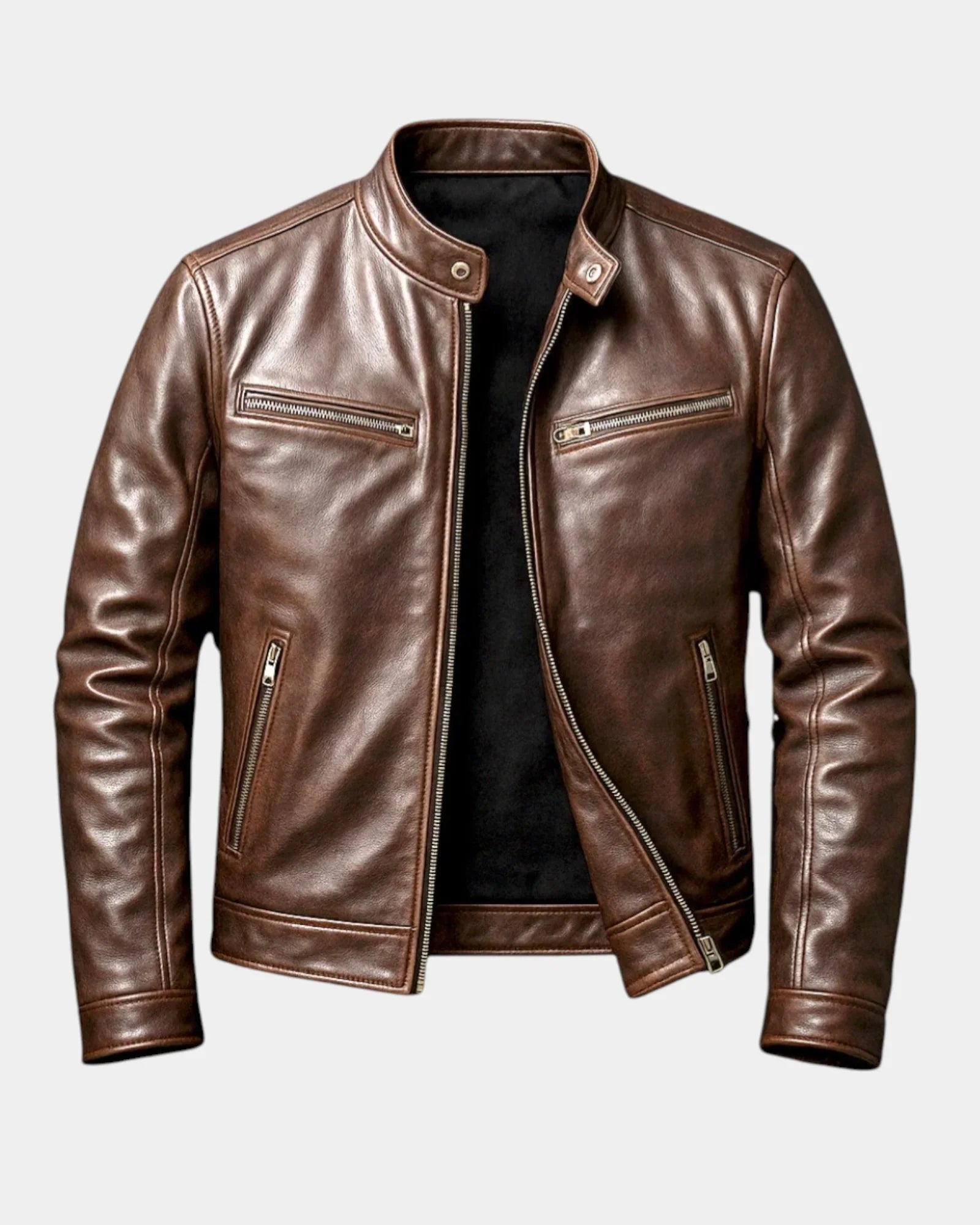 Bastien | Vintage-Lederjacke